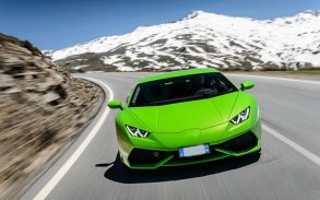 Drive Real Mountain Lamborghini  Aventador 3D screenshot 1