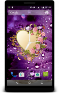 Rose Clock LIve Wallpaper screenshot 5