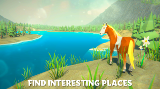 Horse Simulator 3D: Animal Family Wild Herd Game screenshot 0