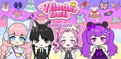 Vlinder Doll: Dress up games