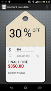 Discount Calculator Free screenshot 0