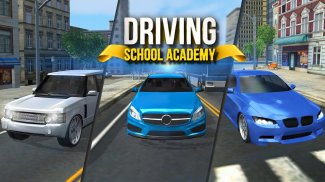 Driving School Academy 2017 screenshot 0