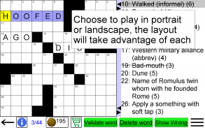 Crossword screenshot 14