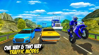 Moto Rider Highway Traffic screenshot 2
