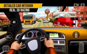Racing in Highway Car 2018: City Traffic Top Racer screenshot 9