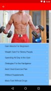 How to Gain Muscle screenshot 2