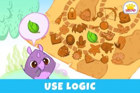 Learning Games for Toddler - Bibi.Pet Jungle screenshot 13