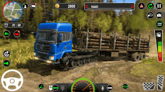 Offroad Truck: Mud Log Driving screenshot 1