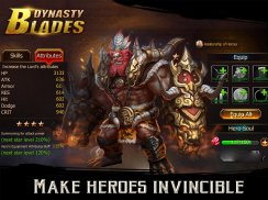 Dynasty Blades: Collect Heroes & Defeat Bosses screenshot 8