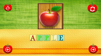 Spelling Game - Fruit Vegetable Spelling learning screenshot 10