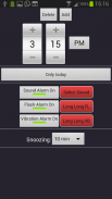 Flash Alarm Clock screenshot 1