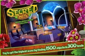 Secret Spa - Hidden Object Games Challenge screenshot 0