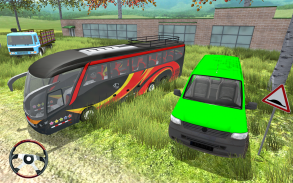 Highway Bus Simulator 3D: Bus Parking Game 2021 screenshot 3