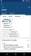 Dicionário inglês português | Tradutor inglês screenshot 0
