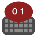 Binary Numeric Keypad Icon