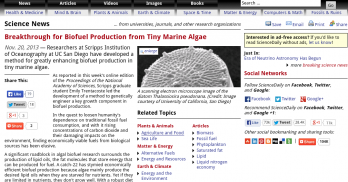 Marine Science News screenshot 0