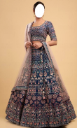 Bridal Lehenga Choli PhotoSuit screenshot 11