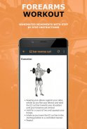 Forearms Workout Exercises screenshot 1