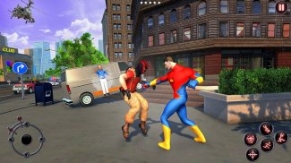 Rope Amazing Hero Crime City Simulator screenshot 9