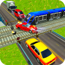 Railroad Crossing Indonesia 3D Icon