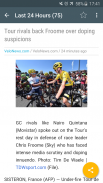 Cycling News screenshot 5