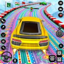 坡道汽车特技游戏：不可能的特技车游戏 Icon