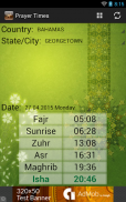 Islamic Prayer Times screenshot 2