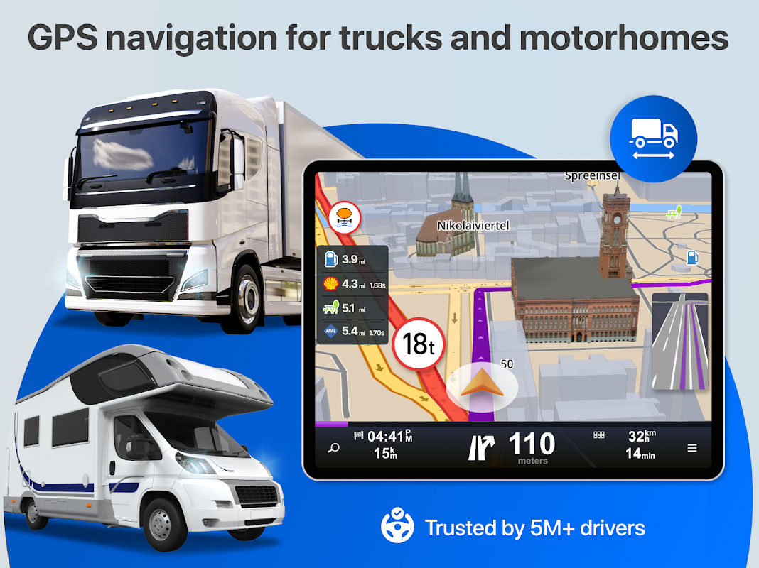 Sygic GPS Truck & Caravan - Загрузить APK для Android | Aptoide