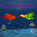 Flying Fish-flying Bird & Flappy Games Icon