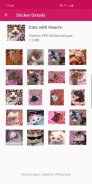 Nuevos stickers de memes de gatos WAStickerApps screenshot 5