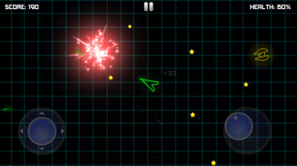 빛나는 우주 전투기 screenshot 5