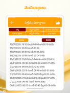 Telugu Calendar 2025 తెలుగు screenshot 4