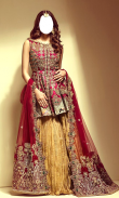 Bridal Lehenga Choli PhotoSuit screenshot 0