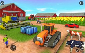 Tractor Farming Simulator :Tractor Driving Game screenshot 0