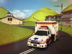 Ambulância do vôo simulador 3D screenshot 4