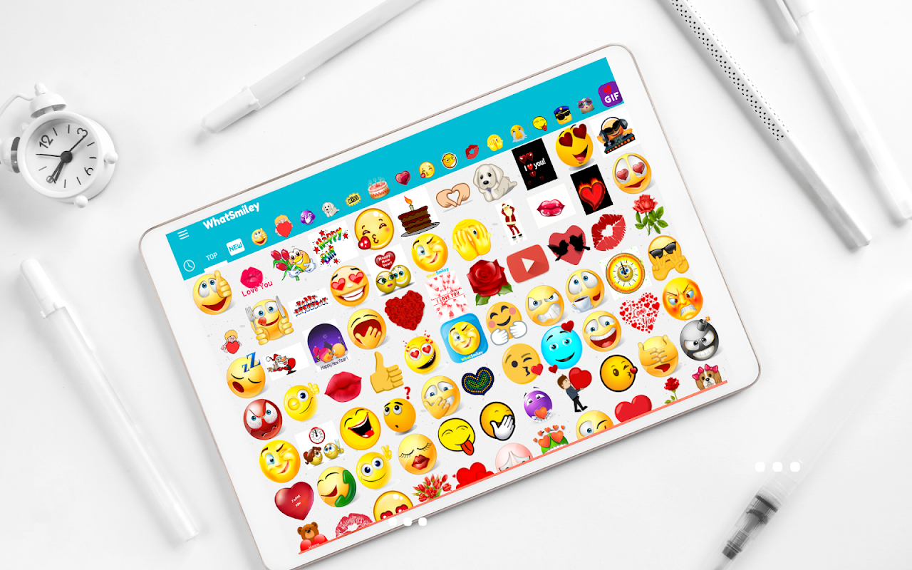 Whatsmiley Smileys Animes Gif Emoji Stickers 6 5 1gms Telecharger Apk Android Aptoide