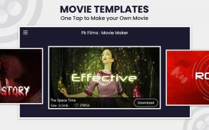 PK Film : Movie Maker, Be Your Own Movie Director screenshot 1