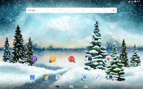 Snowy Winter Theme screenshot 0