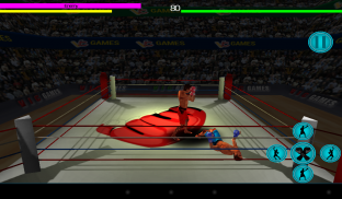 3D لعبة الملاكمة screenshot 2
