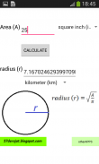 Circle Calculator screenshot 1