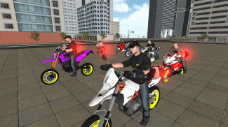 Bike Driving Simulator: Police Chase & Escape Game screenshot 1