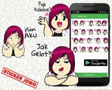 Stiker Jowo Cute 2020 Jawa Guyon for WAStickerApps screenshot 3