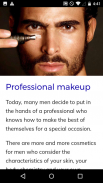 Курс макияжа для мужчин screenshot 2