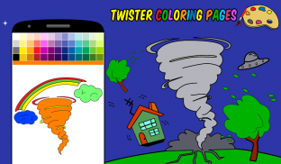 Twister Coloring Pages screenshot 7