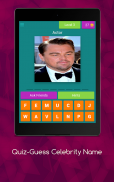 Quiz-Guess Celebrity Name screenshot 11