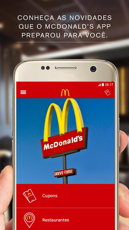 McDonald's App para Android e iOs - Descarga de graça!