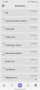 BlackNote Notepad Notes screenshot 1
