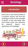 Sociology - An educational app for students screenshot 1