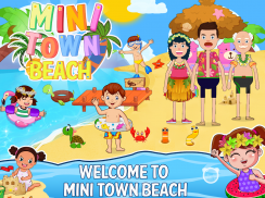 Mini Town: Summer Beach Game screenshot 3