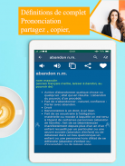 Dictionnaire francais francais screenshot 14